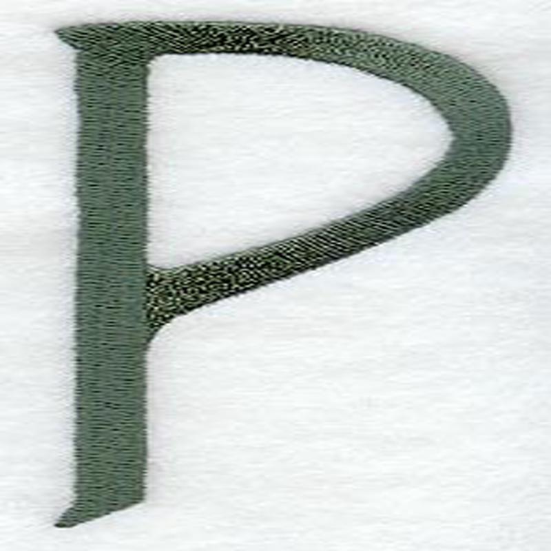 Agatha Letter P (3 Inch)