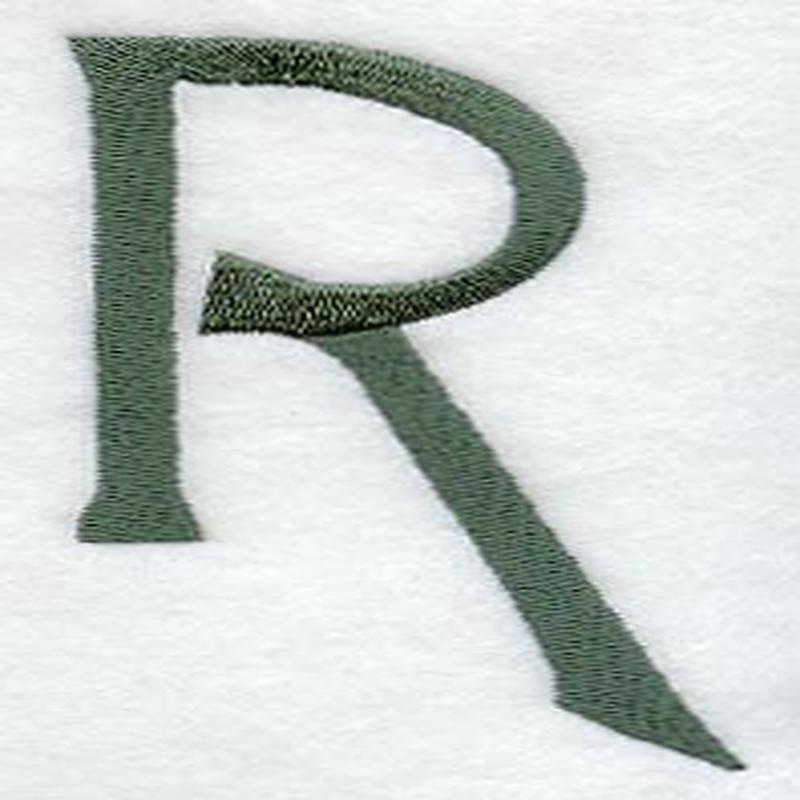 Agatha Letter R (3 Inch)