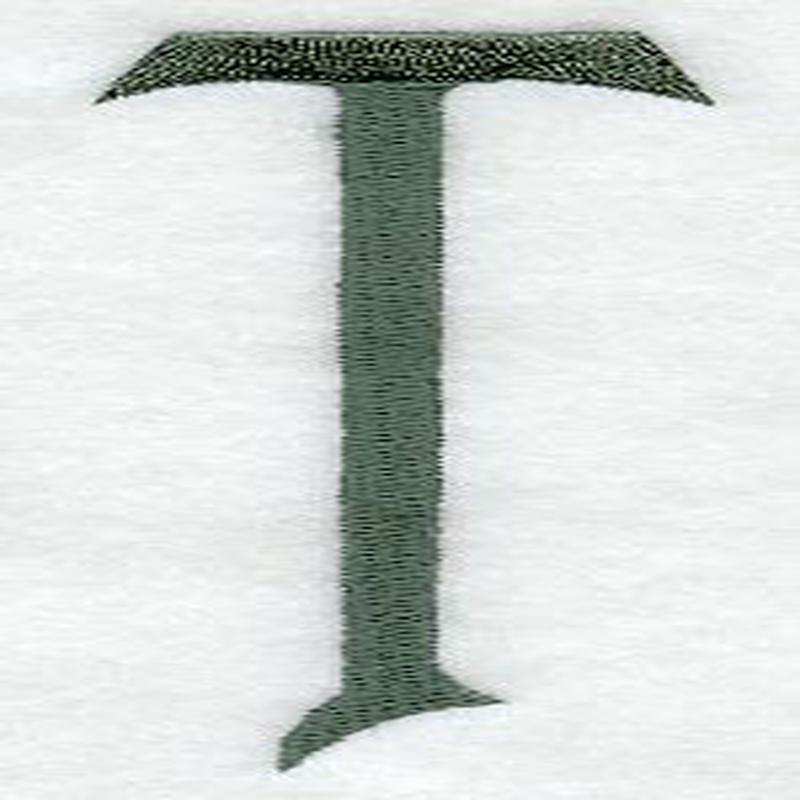 Agatha Letter T (3 Inch)