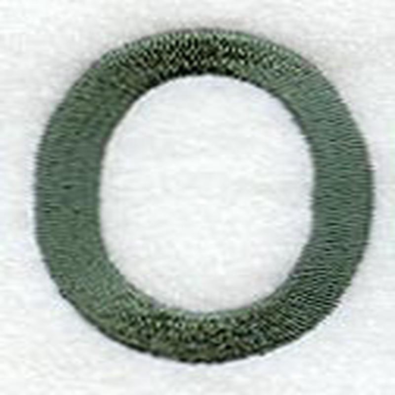 Agatha Lower Case Letter o (3 Inch)