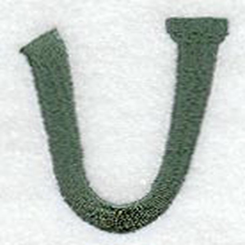 Agatha Lower Case Letter v (3 Inch)