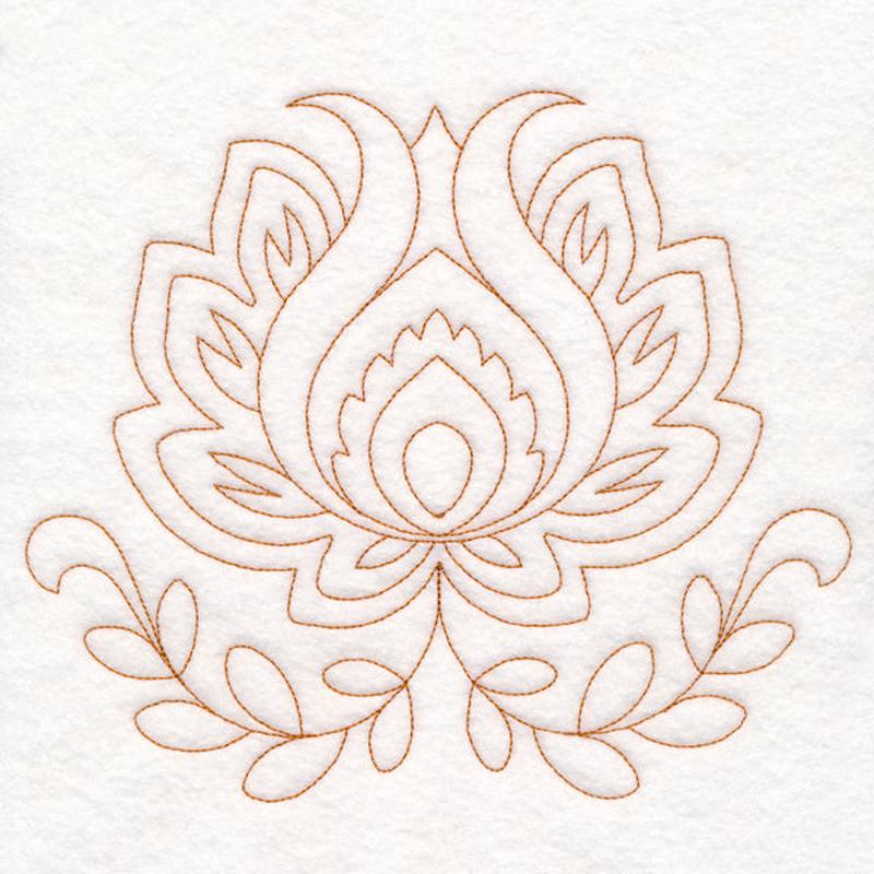 Airy Folk Flower (Vintage)