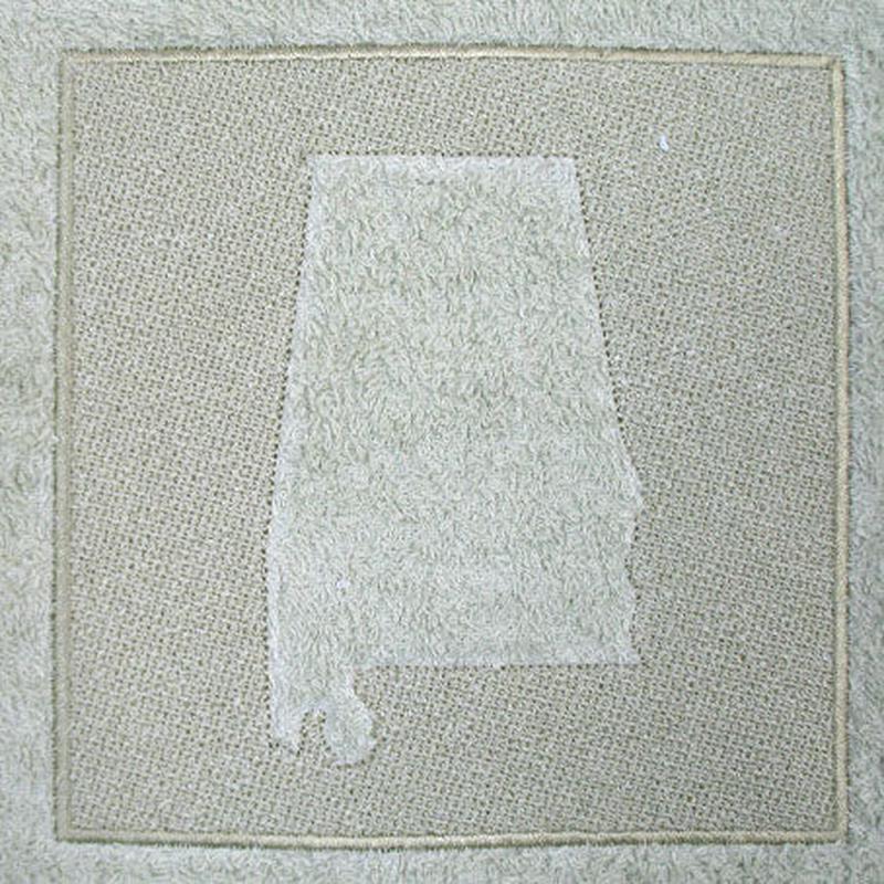 Alabama (Embossed)