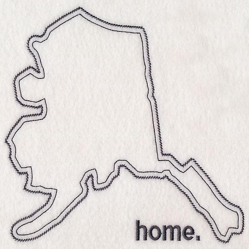 Alaska Outline (Vintage)