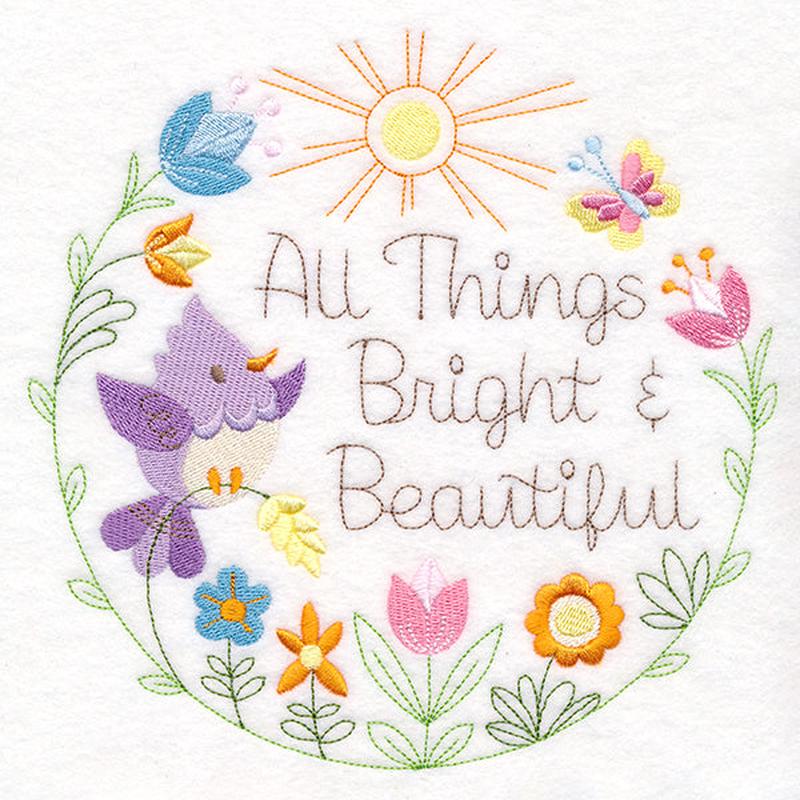 All Things Bright & Beautiful Wreath