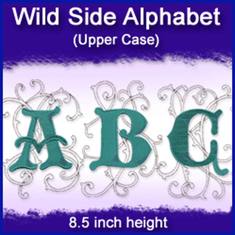 A Wild Side Alphabet Design Pack
