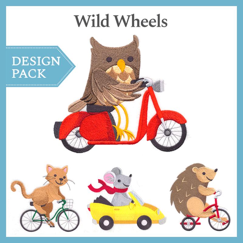 A Wild Wheels Design Pack