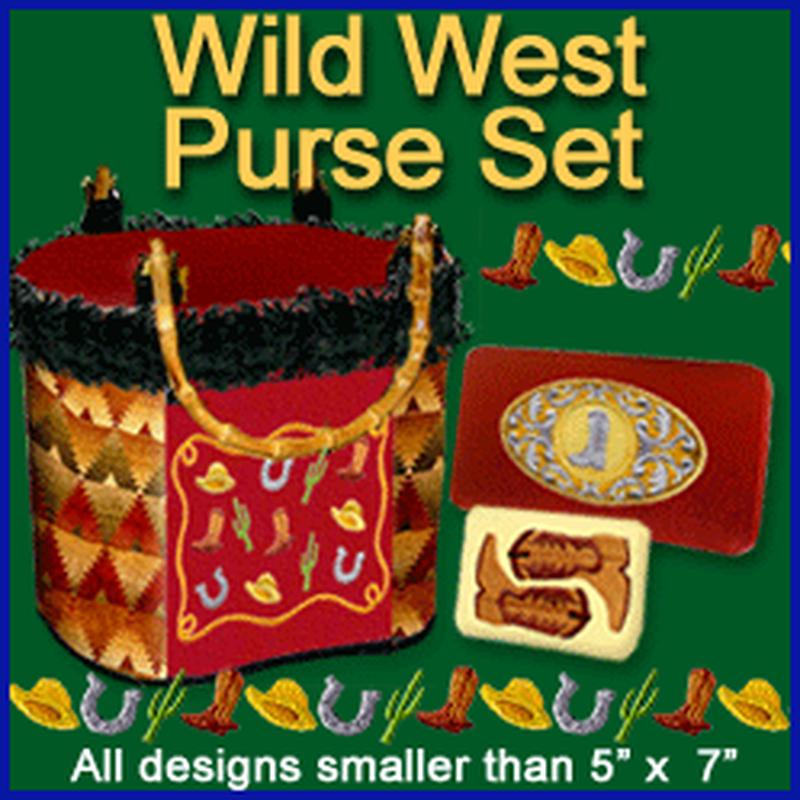 A Wild Wild West Purse Set Design Pack