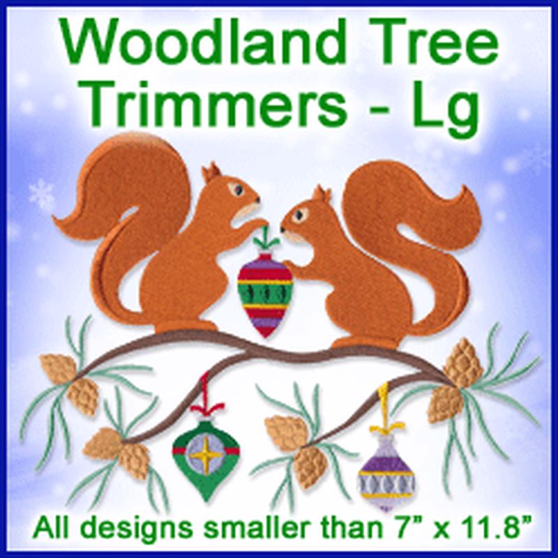 A Woodland Tree Trimmers Design Pack