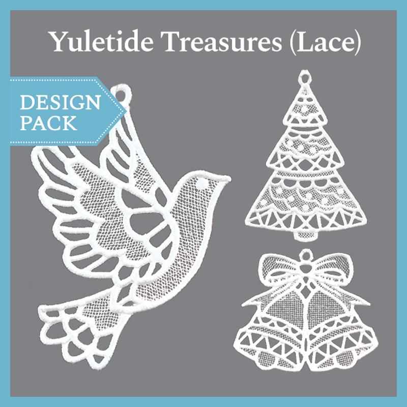 A Yuletide Treasures (Lace) Design Pack