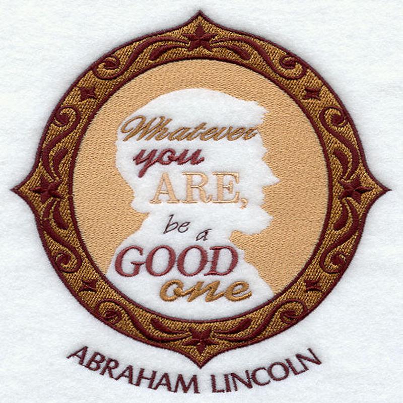 Abraham Lincoln Cameo Silhouette