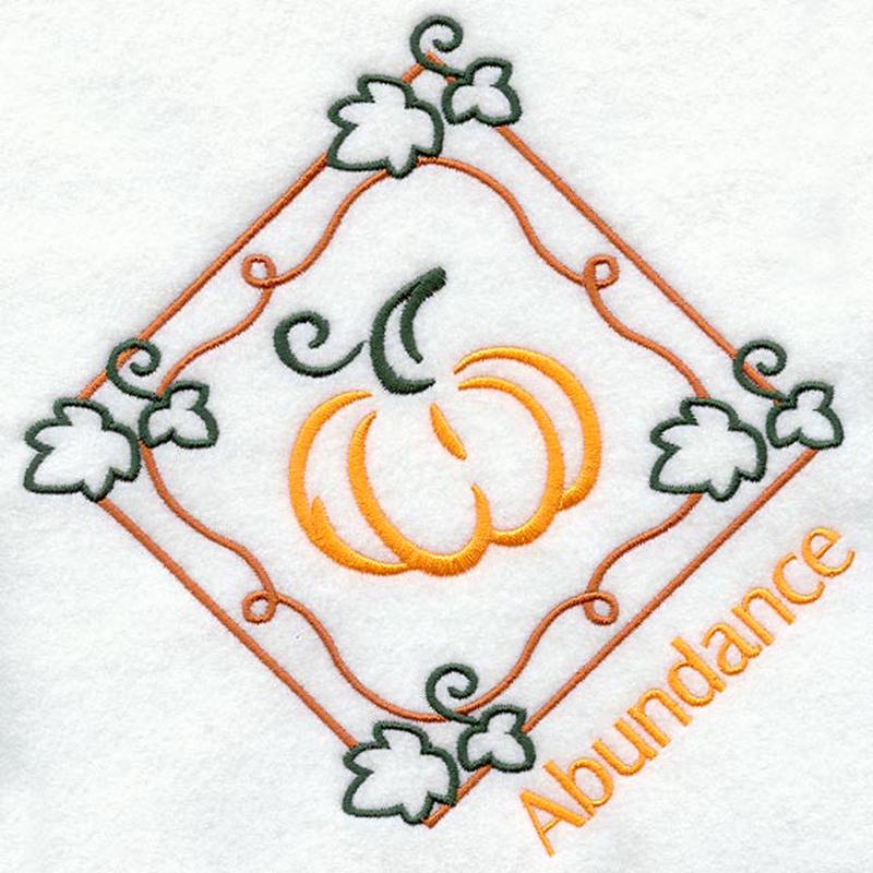 Abundance Pumpkin Diamond