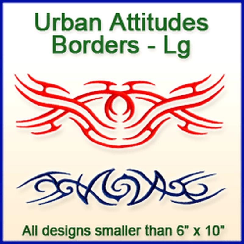 A Urban Attitudes Borders Design Pack
