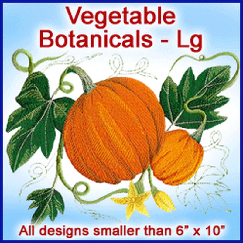 A Vegetable Botanicals Design Pack  Lg