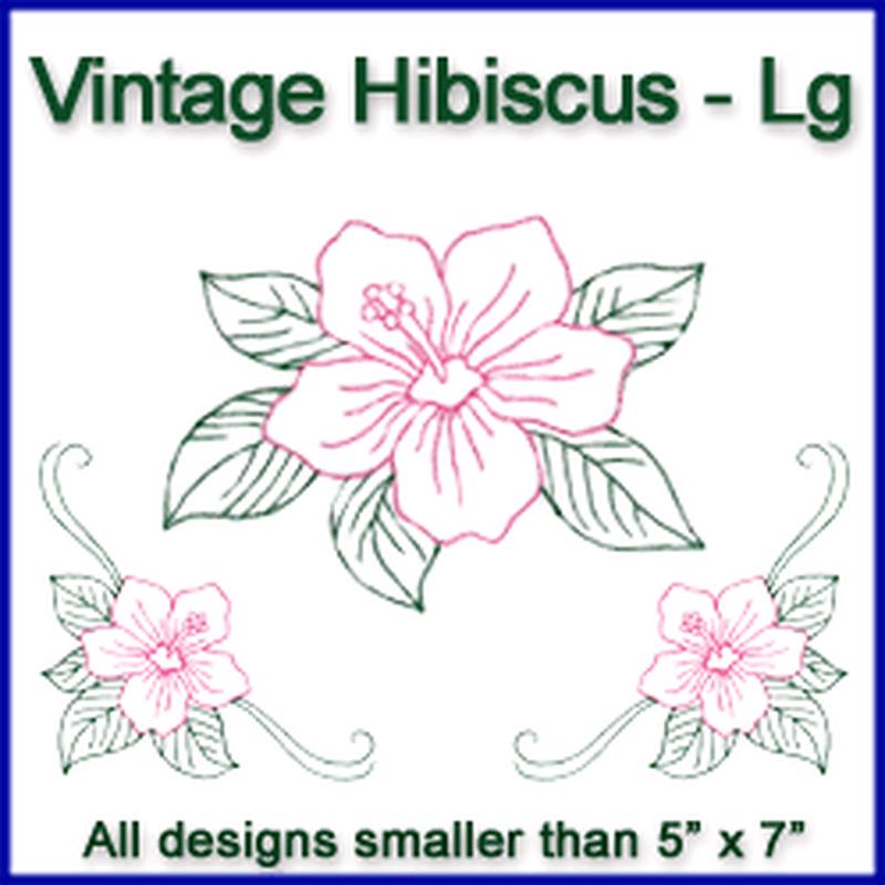A Vintage Hibiscus Design Pack