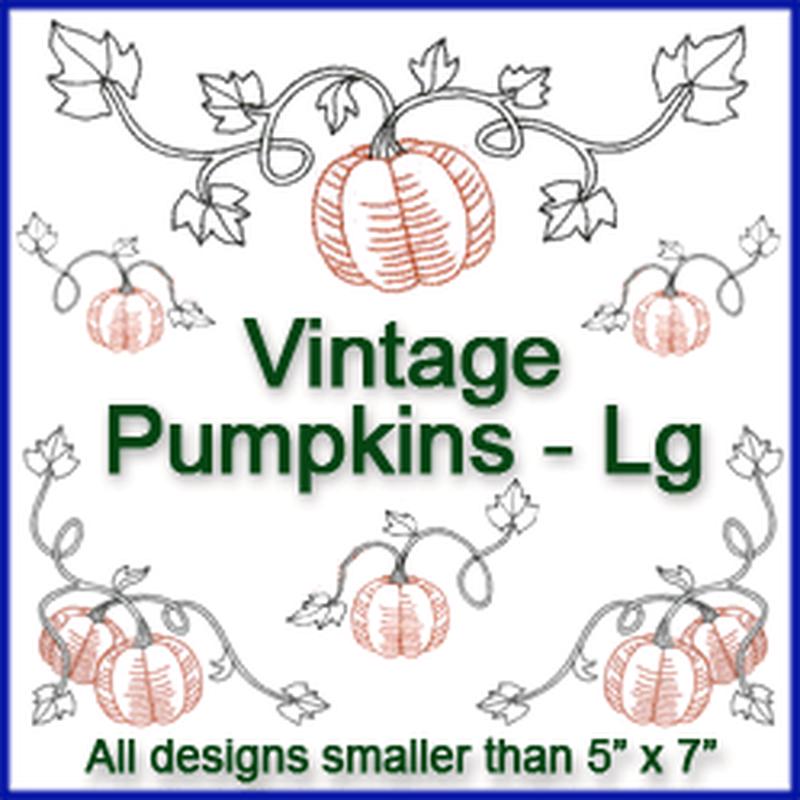 A Vintage Pumpkins Design Pack
