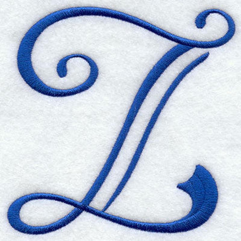 Formal Affair Capital Letter Z - 5 Inch
