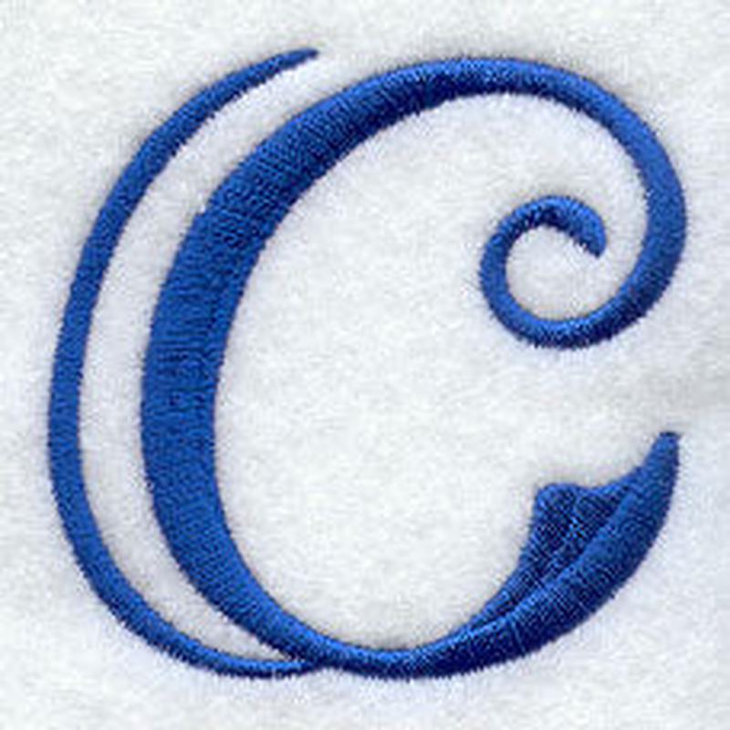 Formal Affair Lower Case c - 5 Inch