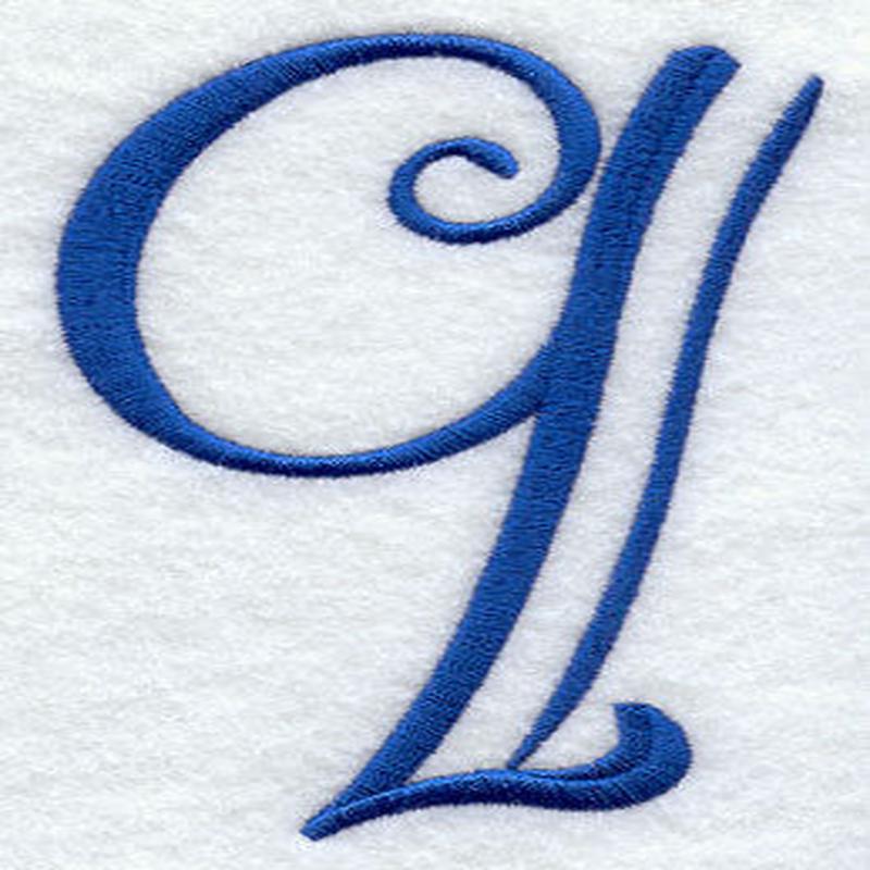 Formal Affair Lower Case q - 5 Inch