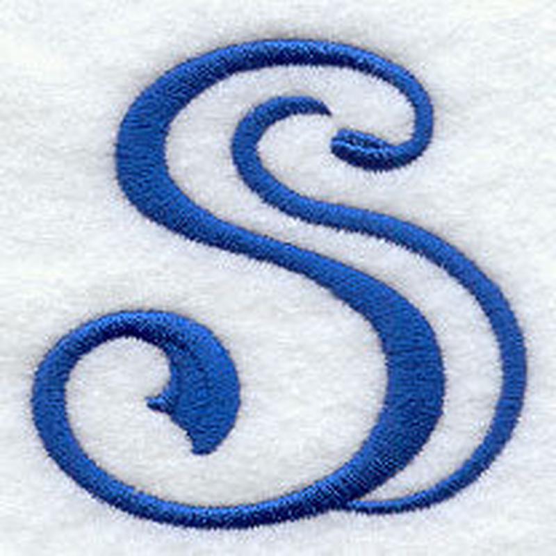 Formal Affair Lower Case s - 5 Inch