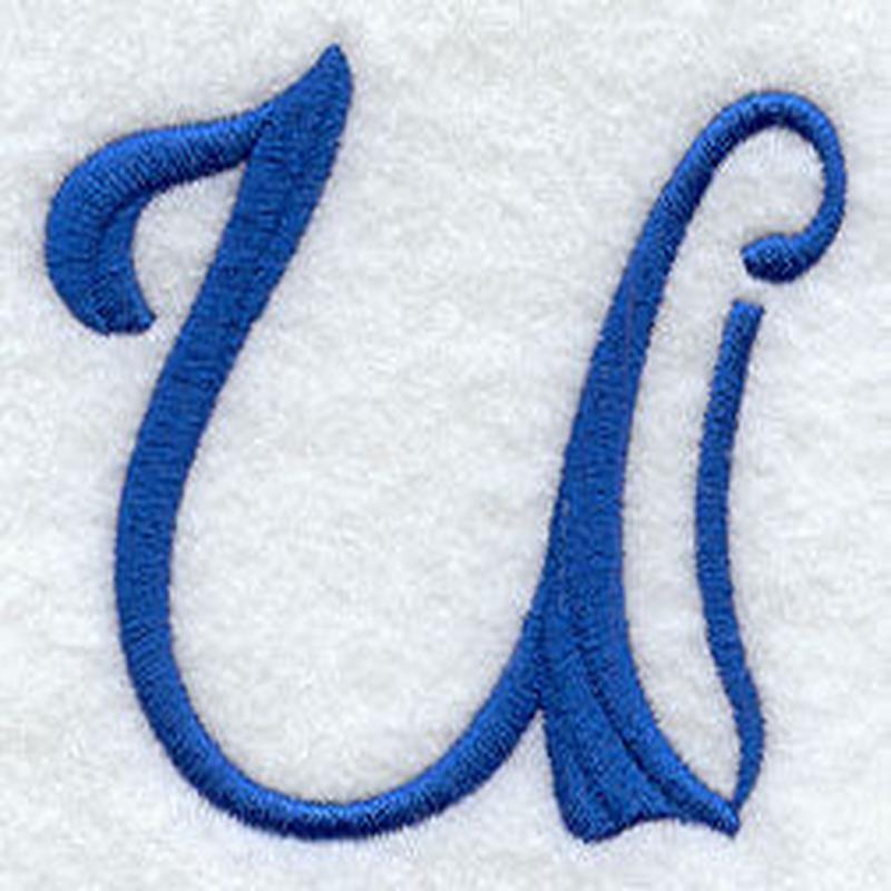 Formal Affair Lower Case u - 5 Inch