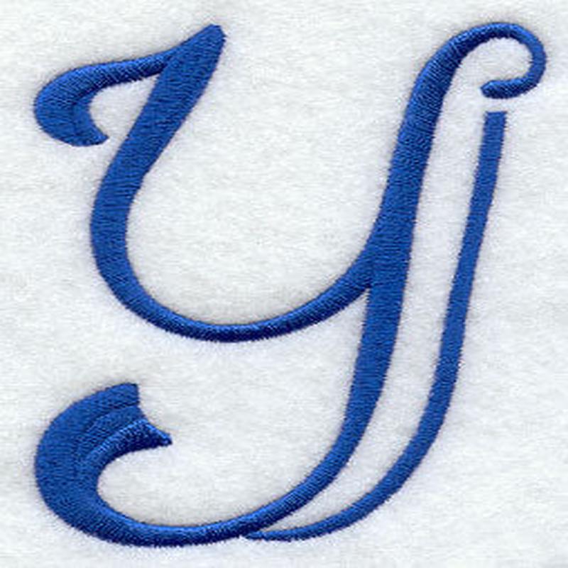 Formal Affair Lower Case y - 5 Inch