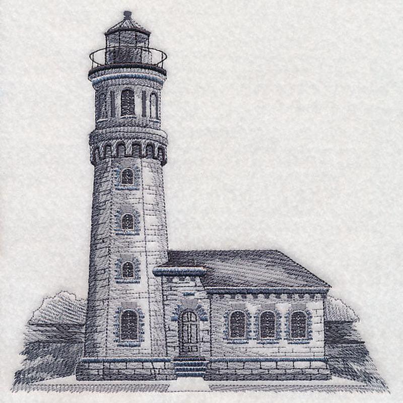 Fort Niagara Light Sketch (New York)