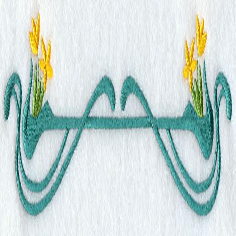 Four Seasons Nouveau Border - Spring Flowers