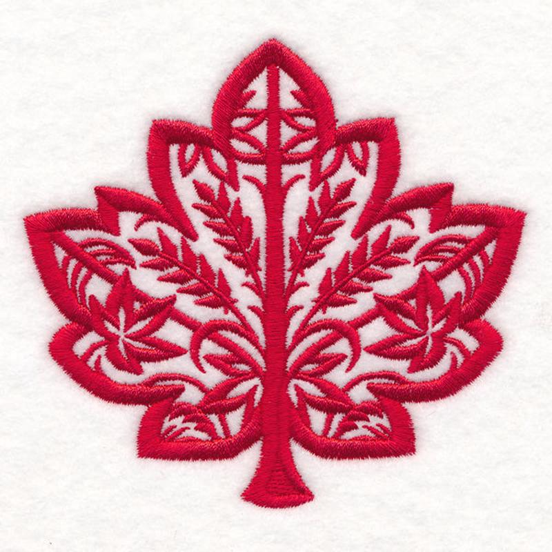 Folk Cut Maple Leaf
