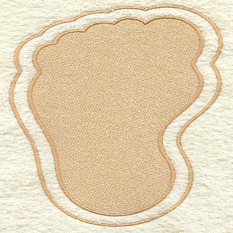 Footprint (Embossed)