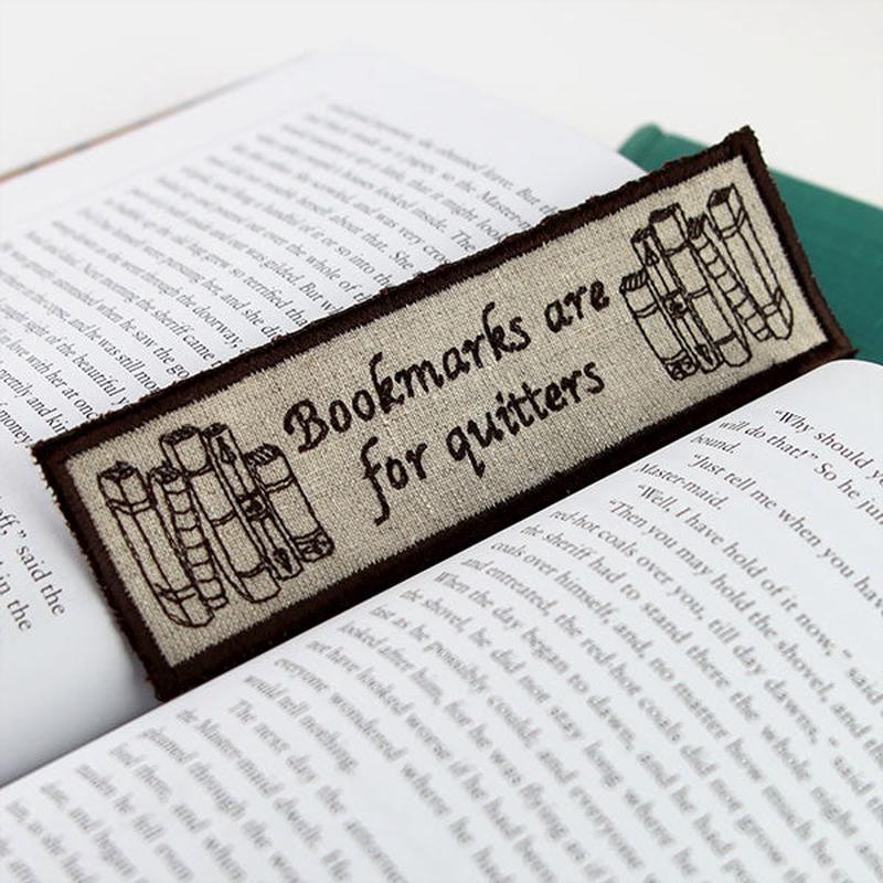For Quitters Bookmarks (In-the-Hoop)