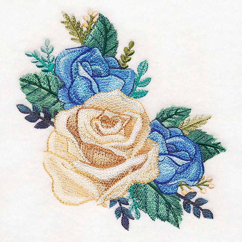 Forest Blooms Corner in Watercolor