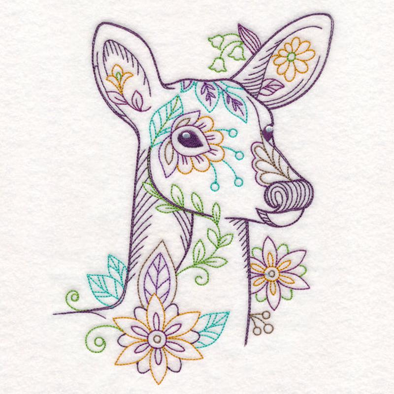 Forest Flower Doe (Vintage)