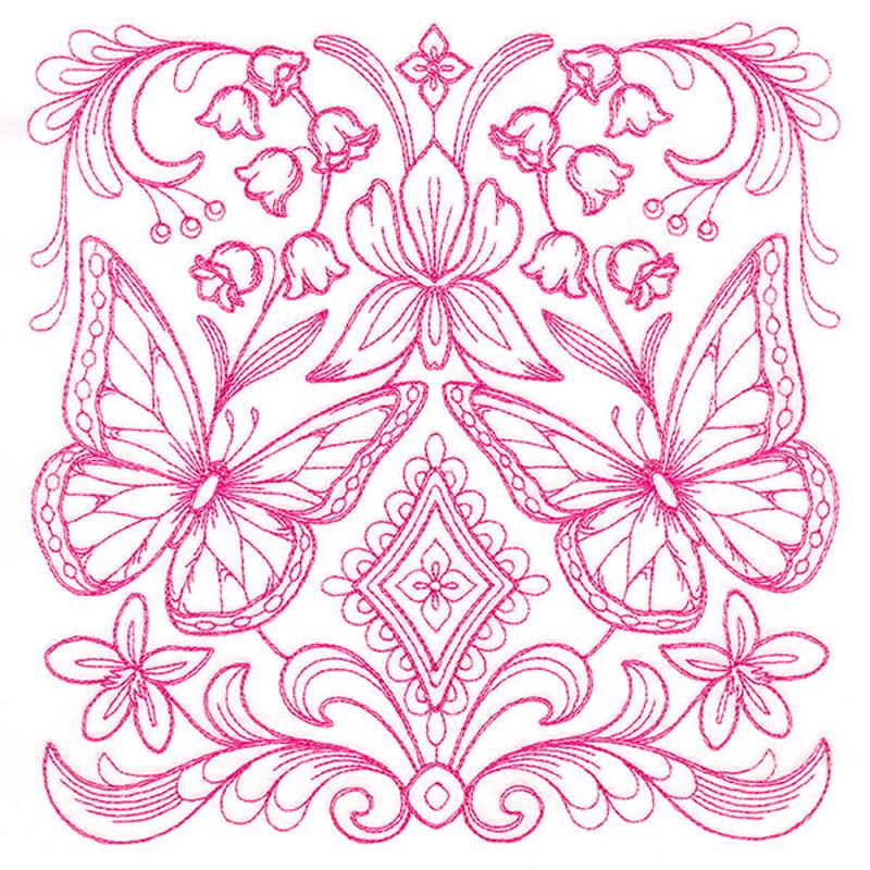 Fluttering Butterfly Crest