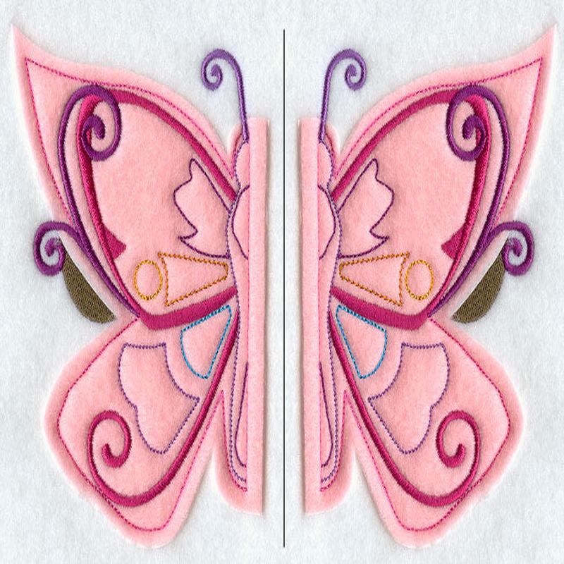 Fluttering Butterfly (Split, Crafty Cut Applique)