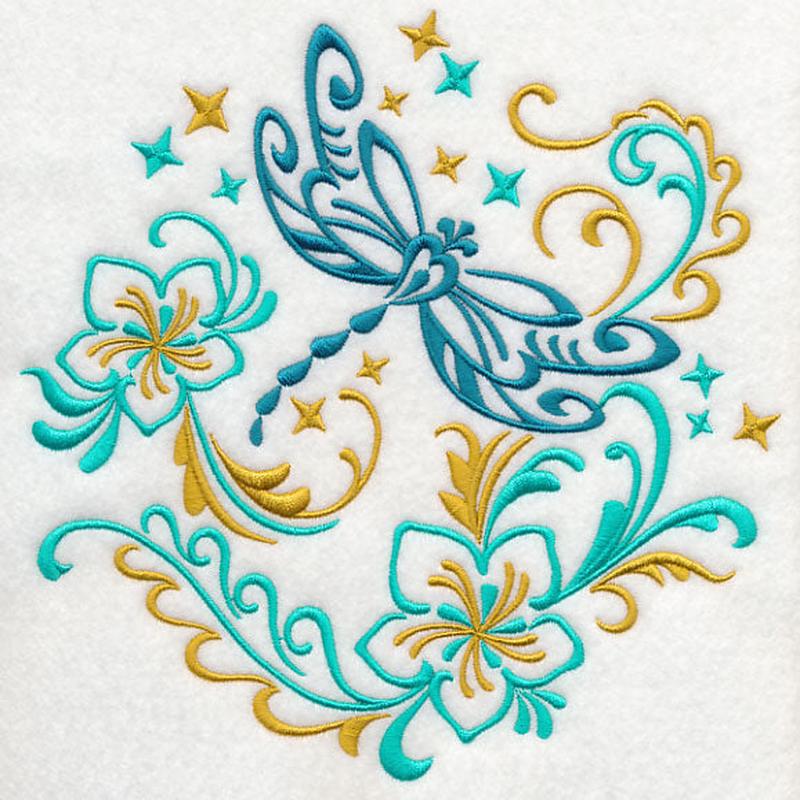 Fluttering Filigree Dragonfly 1