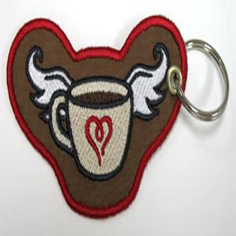 Flying Coffee Mug Keychain (In-the-Hoop)