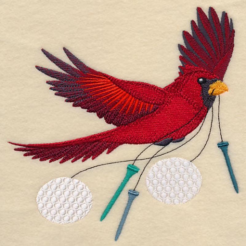 Flying Golf Cardinal