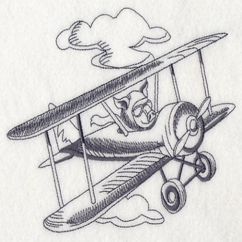 Flying Pigs and Plane 3