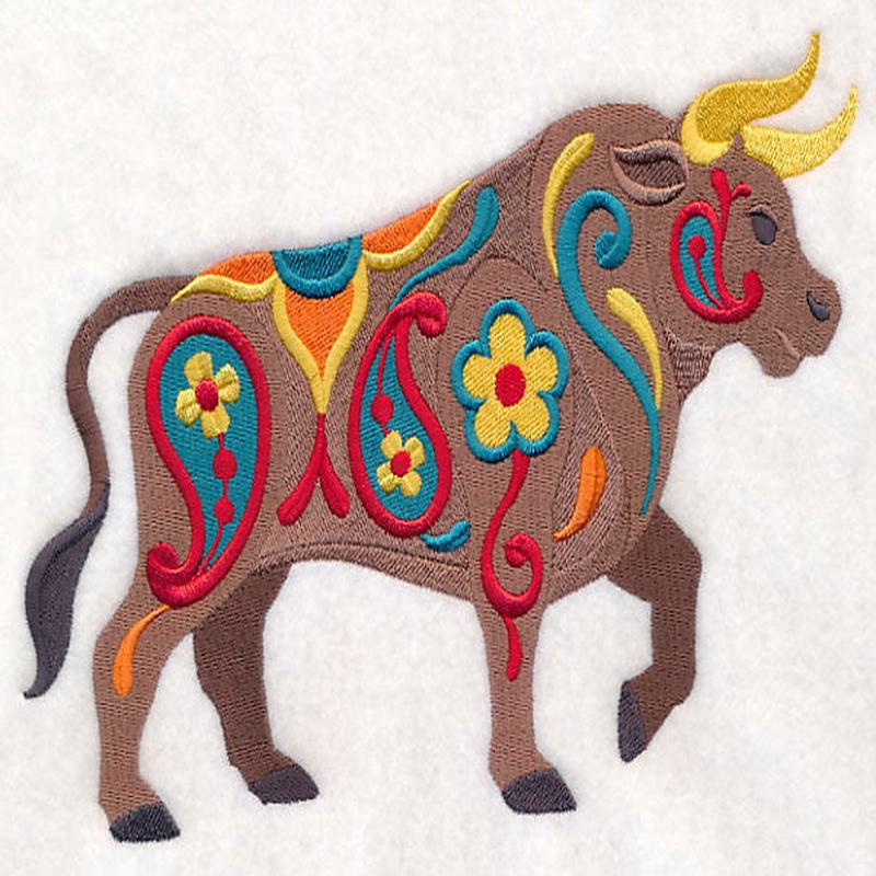 Flower Power Bull