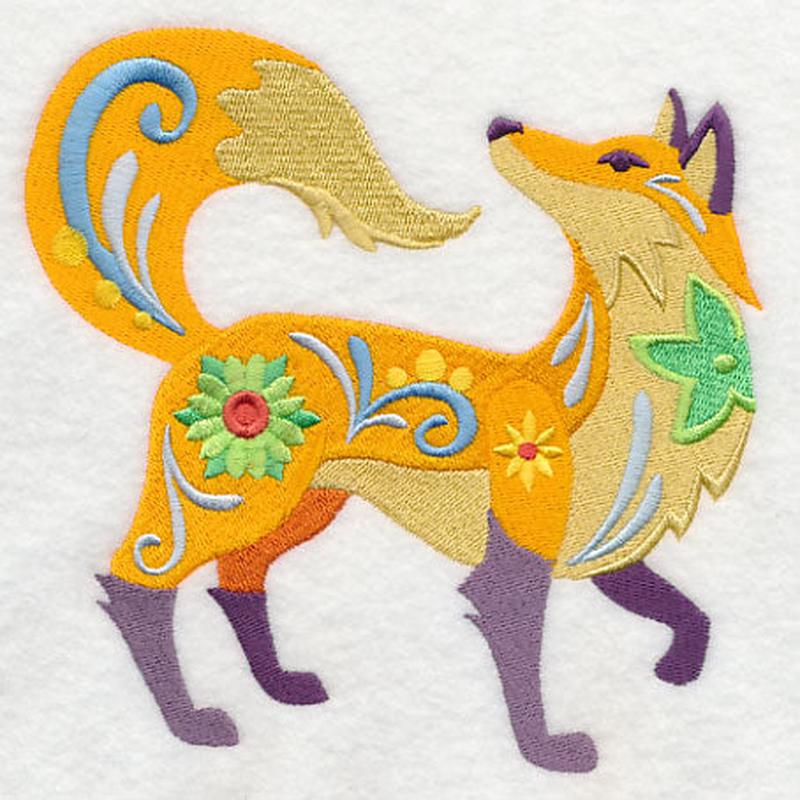 Flower Power Fox