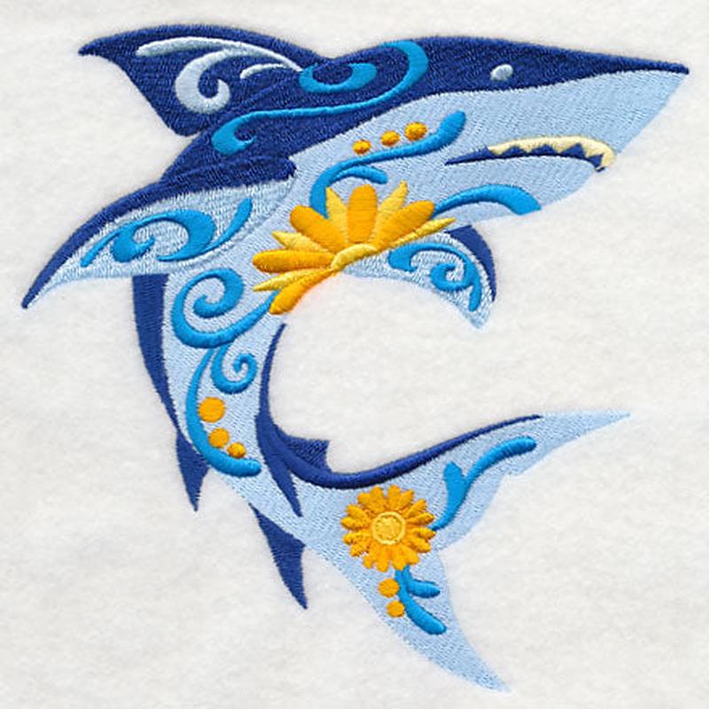Flower Power Shark