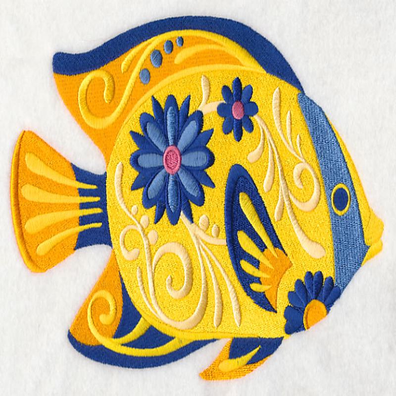 Flower Power Tropical Fish