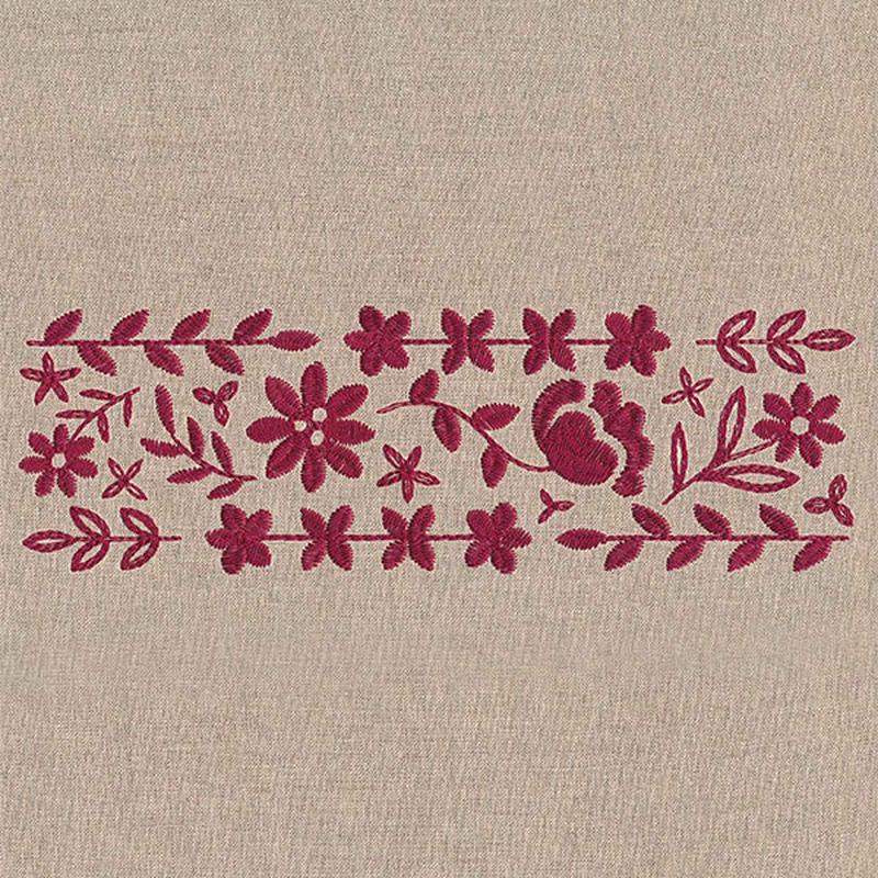 Flowers & Botanicals Border