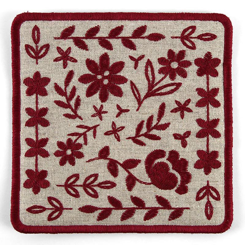 Flowers & Botanicals Trivet (In-the-Hoop)