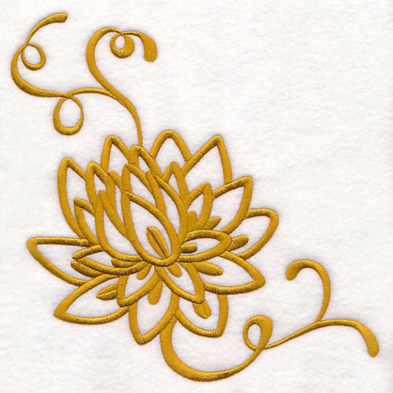 Flowers (Goldwork)