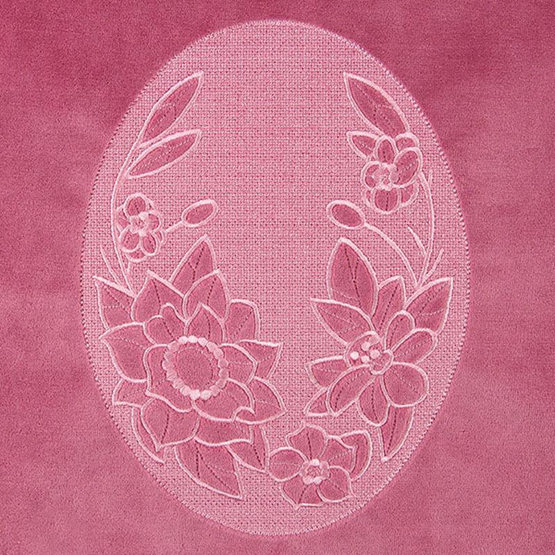 Flowers in Bloom Oval (Embossed)