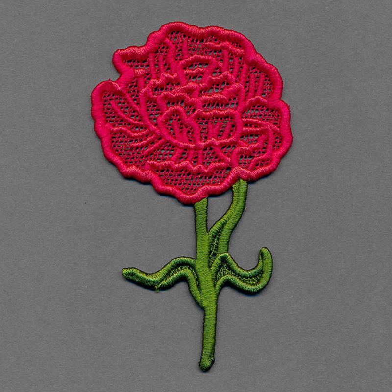 Flowers of the Year - January Carnation (Lace)