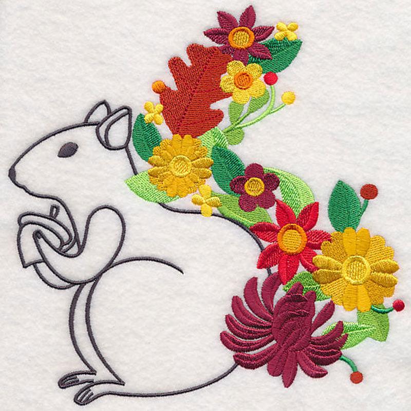 Flowery Forest Squirrel