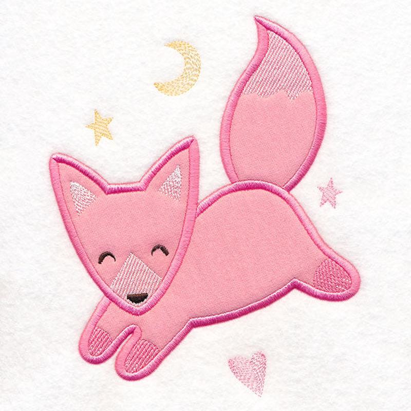 Fluffy Animal Friends - Fox (Applique)